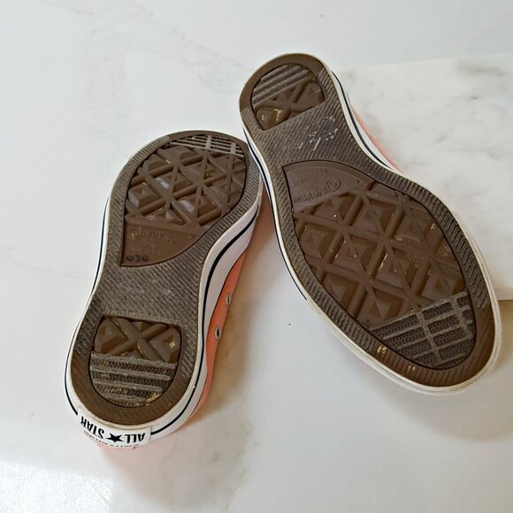 CONVERSE Chuck TAYLOR PINK SNEAKERS SZ 8 - Picture 3 of 8